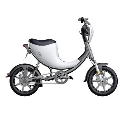 China Sale DYU Metal Mini Motorcycle Woman Electric Bicycle Ebike Electric Smart Bike Moter Bikes For Adult for sale