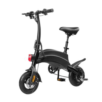 China Hot selling electric metal bicycle electric foldable bike for distance lithium battery dyu e-scooter narrow motor 36v 250w wholesale for sale