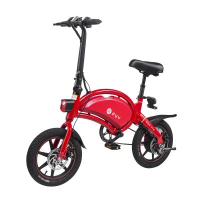 China Foldable MINI TYPE e Moped Electric Bicycle Low Price With Smart APP DYU D3+ for sale