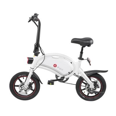 China DYU D3+ 14inch Aluminum Alloy Lithium Battery Cheap Classic Folding Electric Bike for sale