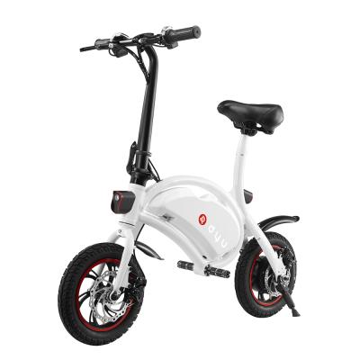 China High Quality 12Inch Aluminum Alloy Electric Bike Used Outdoor Electric Folding Bicycle Tires Smart E-Bike for sale