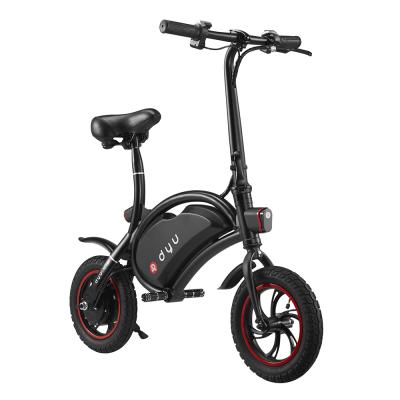 China MINI TYPE 2021 Hot Selling DYU D1 OEM F-Wheel Electric Bicycle Snow Mountain Electric Bike Sports E-Bike for sale