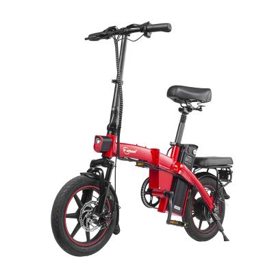 China Steel e-bike EU warehouse folding electric bike hot sale at physical store and online website for sale