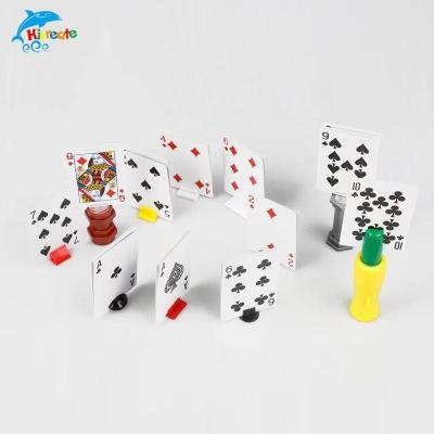 China NATIONAL Useful Design Ready Plastic Game Pieces Marks Credit For Board Games for sale