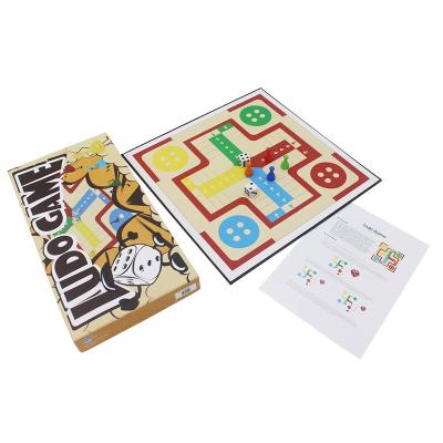 China High Quality Paper+PP China Supplier Custom Kdis Ludo Game Play Ludo Game Ludo Playing Piece Big Size for sale