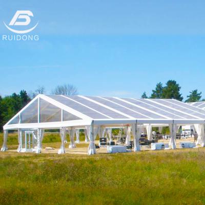 China Luxury Waterproof Large Event Tents Outdoor Wedding Party Tent Customized 850g PVC Aluminum Alloy UV Resistance for sale