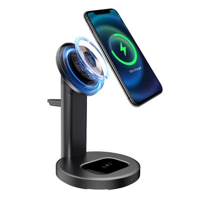 China Mobile Phone S36 Model New Design 3 in 1 Magnetic Wireless Phone Charger Fast Charging Station for sale