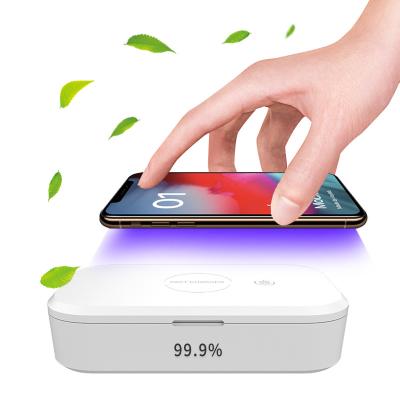 China 2021 Smart Watch Aromatherapy Function Sterilization Box 5 in 1 Multifunctional Wireless Charger for sale