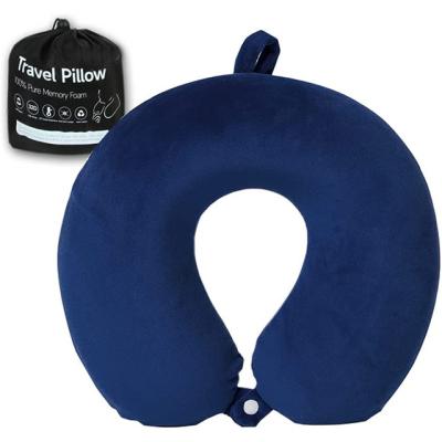 China Hot Selling Custom Made Inflatable Pillow Good Quality Memory Neck Support Travel Pillow Inflatable Pillow for sale