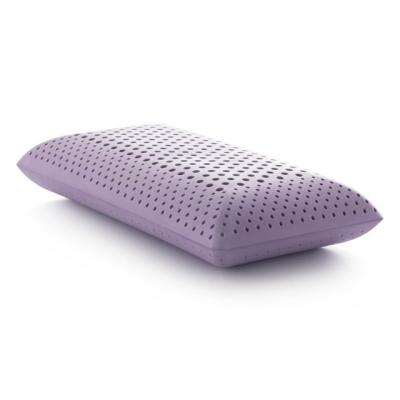 China Ventilated Cooling Pillow Shredded Memory Foam Ergonomic Neck Pillow For Sleep for sale