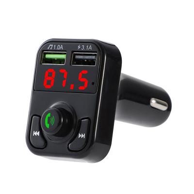 China Multifunctional Hands-free Wireless Charger Transmitter MP3 Car BT Player Car Radio Equipped Dual MP3 Player With BT for sale