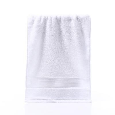 China 100% White Cotton Bath Towels Child Safe Hotel Hotel Towel Face Tissue Towel for sale