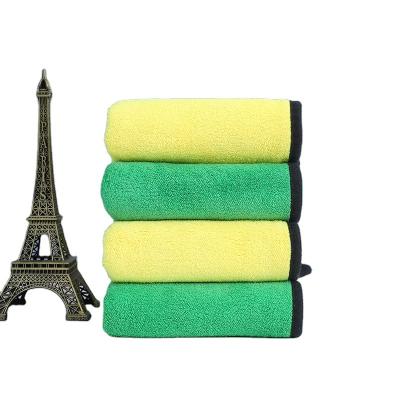 China Wholesale Kid Safe Colorful Car Detailing Microfiber Car Cleaning Cloth 100% Microfiber Towels for sale