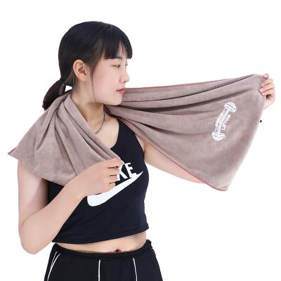 China Kids Safe Quick Dry Fitness Yoga Towels Ice Microfiber Sports Gym Cooling Towel With Custom Logo for sale