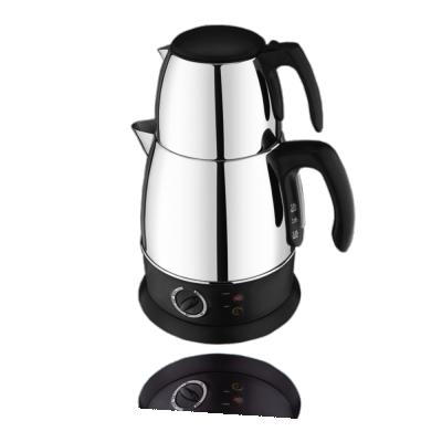 China 360 degree rotation base tea maker electric turkish tea kettle for home use, cordless for sale