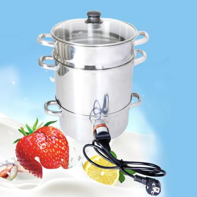 China Viable Kitchen Fuit Steamer Pot Extraction Heating Vegetable Machine for sale