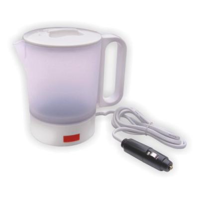 China 360 Degree Low Rotation Bioling Kettle 0.5L Mini Quick Displacement Electric Kettle For Car for sale