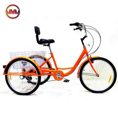 China Cargo Factory Direct OEM ODM Suppliers Customs Service Bicycle Pedal Three Wheel Tricycle Other Adult Cargo Tricycle for sale