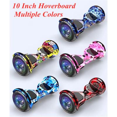 China 10 Inch Unisex Hoverboard Self Balancing Scooter Hoverboard With Side Led Lightweight Handle for sale