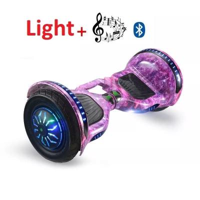 China 10 Inch Unisex Hoverboard Self Balancing Scooter Hoverboard With Side Led Lightweight Handle for sale