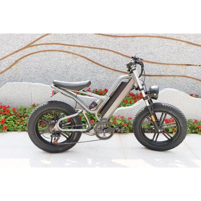 China Fat tire aluminum alloy dirt 1000w 48v retro vintage MTB e bicycle electric bicycle high speed hybrid electric mtb e bike for sale