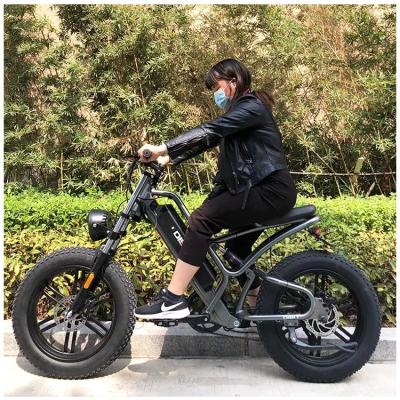 China Full suspension 48v 750w 1000w fat tire cheap electric mountain bike aluminum alloy price electric bicycle for sale