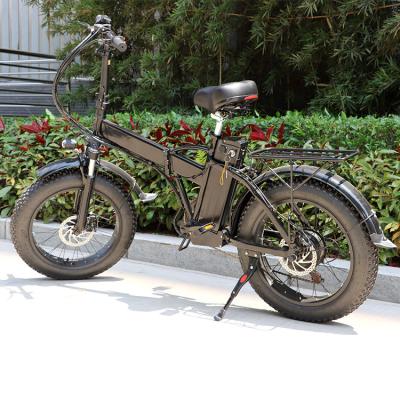 China Fat Tire Electric Folding Mountain Folding Hybrid Lithium Battery Other Motor Ebike City Electric Bicycle E Bike Cycle for sale