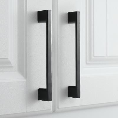 China Mini Modern Hidden Black Children's Handle Door Drawer Sideboard Furniture Handle and Handle Furniture for sale