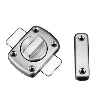 China Modern aluminum alloy revolving door lock bathroom door and window hardware furniture accessories for sale