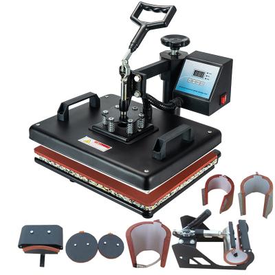 Chine hat printing 3D Sublimation Machine  8 in 1 heat press machine manual  aiboer Sublimation Machine à vendre