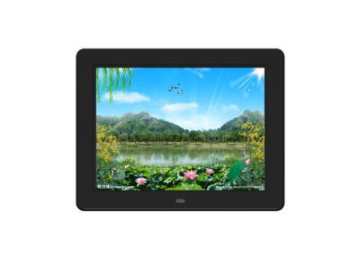 China Quadro fotográfico digital em cores brancas de alta resolução de 12 polegadas com linguagem multi OSD e interface de entrada e saída 1 * USB2.0 à venda