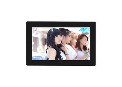 China 1500 mAh Rechargeable Battery 9 inch Aluminium Digital Photo Frame with MP4/Mov/Avi Video Format for sale