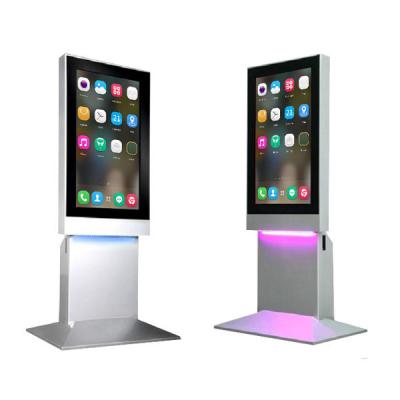 China Standalone 43'' Super HD Human Sensor Advertising Touch Digital Kiosk Mall Advertising Kiosk for sale