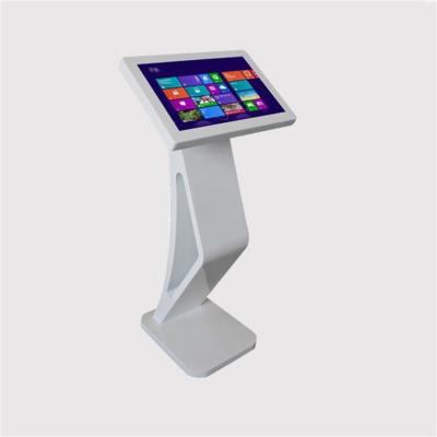 China Tragbares Podium-wechselwirkender Touch Screen Kiosk 21,5 Zoll-Totem LCD-Anzeigen-digitale Beschilderung zu verkaufen