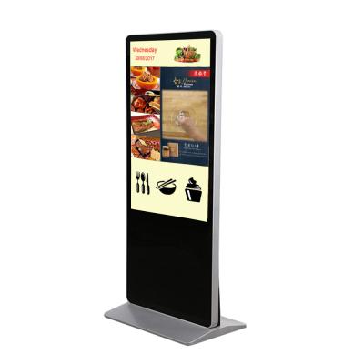 China HD 1080P 55 Duimlcd Interactieve van de de Vloertribune van de Touch screenkiosk Digitale Signage Te koop