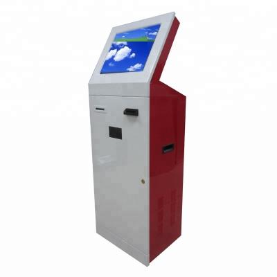 China CRS-Kader Kiosk van de 19 Duim de Elektronische Betaling met Muntstukautomaat Te koop