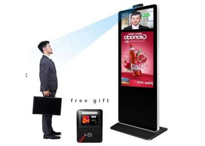 China Temperature Screening Digital Signage Kiosk Advertising Player Display for sale