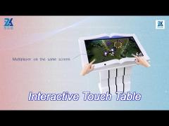 43 inch smart interactive multi-touch table with gesture recognition turn the pages