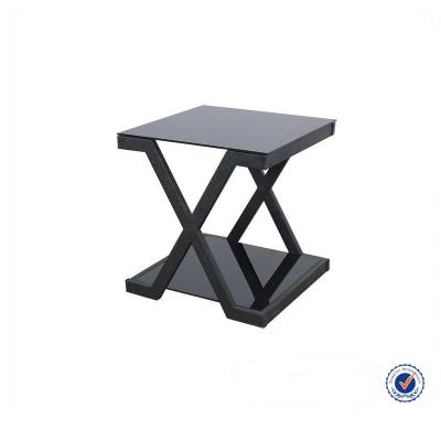 China modern black coffee table small tea table/glass coffee table for sale for sale