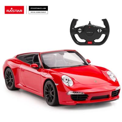 China front light & NEWEST Rastar 1:12 Porsche 911 Carrera S Rear Light Remote Control Car For Kids for sale