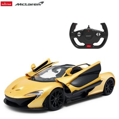 China Open door Rastar LICENSED 1:14 McLaren P1 open door toy car kids rc model for sale