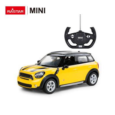 China USB Charging RASTAR Mini Battery Toy Wheel Shock Absorber Cooper RC Stunt Car for sale