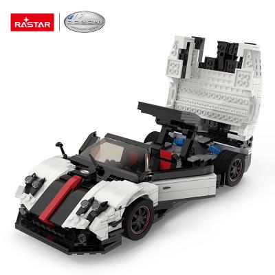 China Construction Toy 2021 RASTAR Brand Pagani Child Assembly Education Model Toy Building Mini Bricks/Block for sale