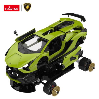 China Building toy RASTAR sports car bulding creative big mini block toy diy bricks for kids for sale