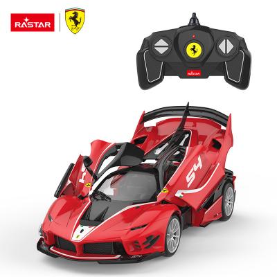 China Building toy 1:18 scale Ferrari models toy diy kit car assembly building block rc rastar cars for sale