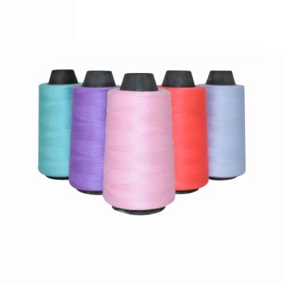 China Low Shrinkage Low Price 100% Polyester Spun Cotton 50s/2 Bristle Sewing Thread for sale