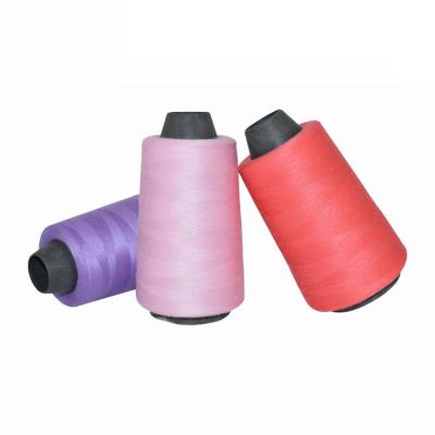 China Low Shrinkage Low Price 100% Polyester Spun 50/2 Cotton Underwear Seam Thread for sale