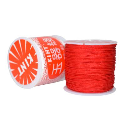 China NO.72 0.8mm Taiwan Jade Thread Nylon Thread For DIY Abrasion-resistant Jewelry Making Woven Bracelet for sale