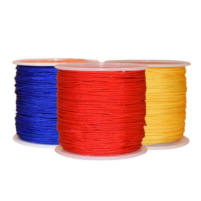 China 20g Abrasion-resistant 0.8mm Taiwan Jade Thread Nylon Colorful Thread for DIY Jewelry Making Woven Bracelet for sale