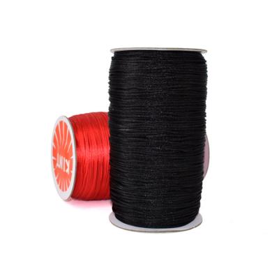 China Low Shrinkage Thread 1.5mm Korean Silk Nylon Thread For Woven Chinese Knot Bracelet Making 500g/roll for sale